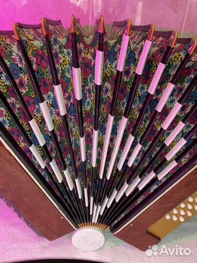 Гармонь Теза с Регистром Шуйская Заказная Ля мажор