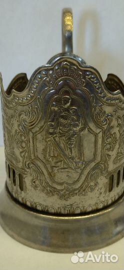 Подстаканник СССР советский солдат воин