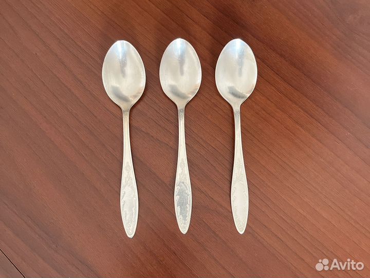 Антикварные винтажные мельхиор ложки СССР