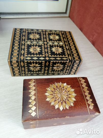 Шкатулка деревянная СССР