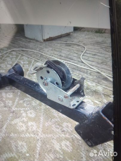 Лебёдка лодочная якорная