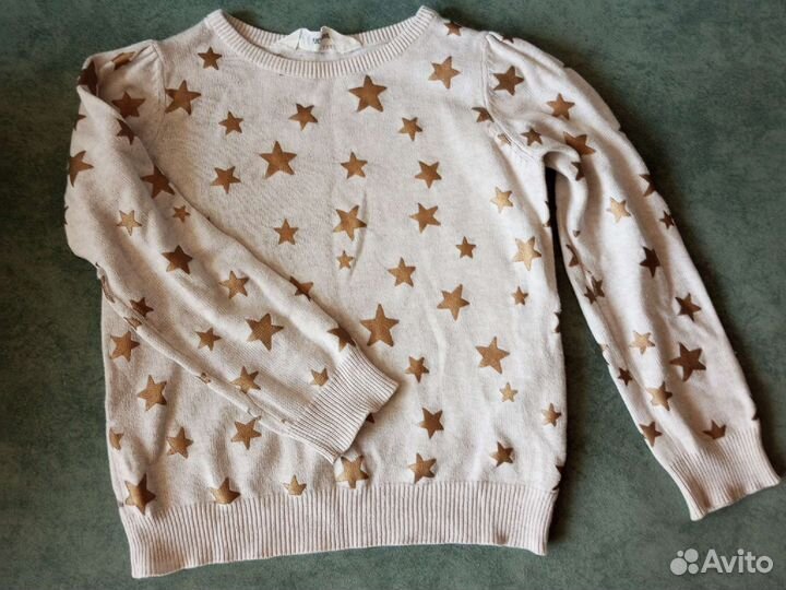 Детская одежда пакетом на девочку 110см