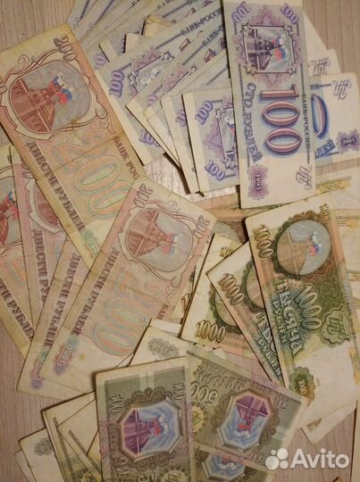 Банкноты России 1993 год