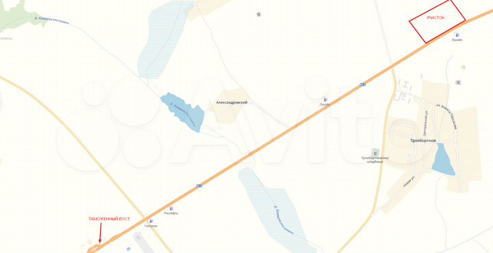 Участок 5,5 га (СНТ, ДНП)