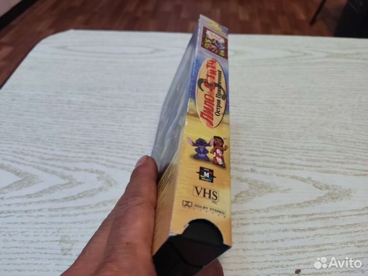Кассета VHS лило И стич остров приключений