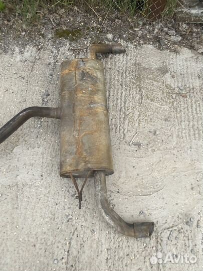 Глушитель бмв Х5 Е70 дизель