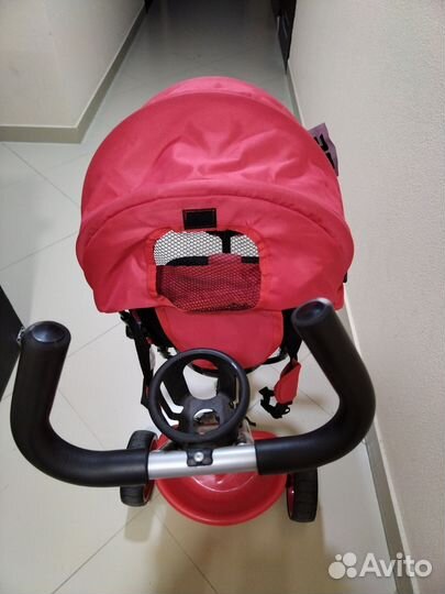 Трехколесный велосипед с родительской ручкой