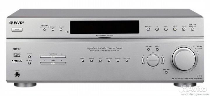 Усилитель Sony + DVD проигрыватель + акустика