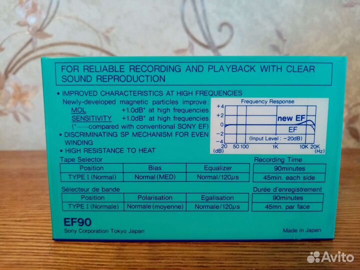 Аудиокассета новая