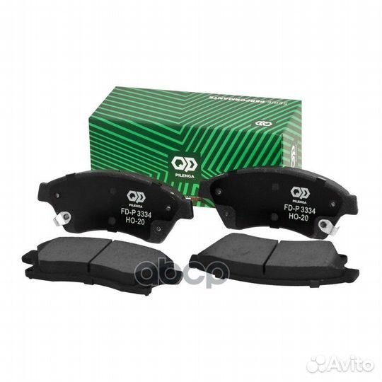 Колодки тормозные дисковые перед FDP3334 pilenga