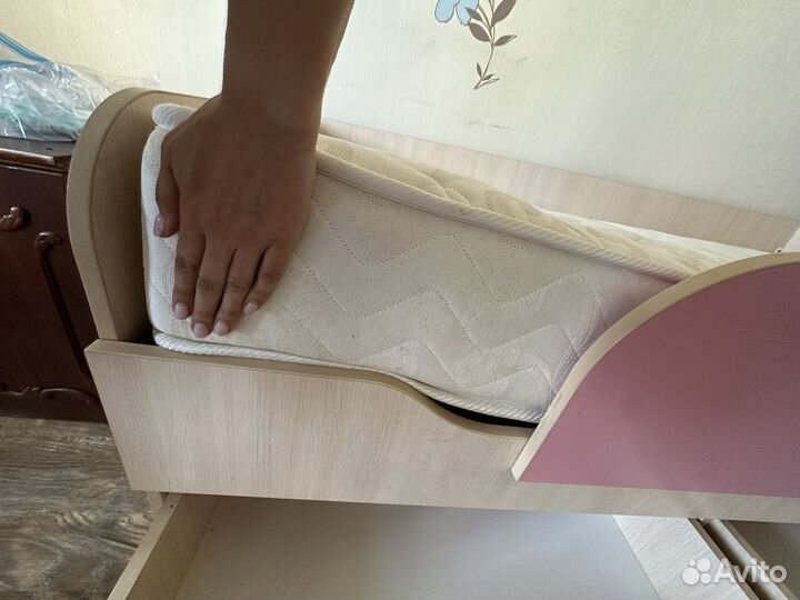Кровать детская с ортопедическим матрасом