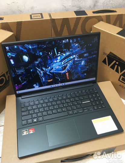 Новый Asus Vivobook Go 15 oled R5 7520U/16/512Gb