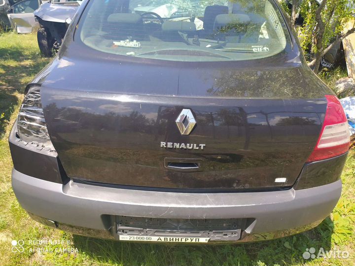 Рено меган 2 крышка багажника