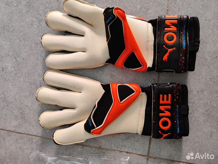 Вратарские перчатки Puma One Grip Hybrid Pro р.10