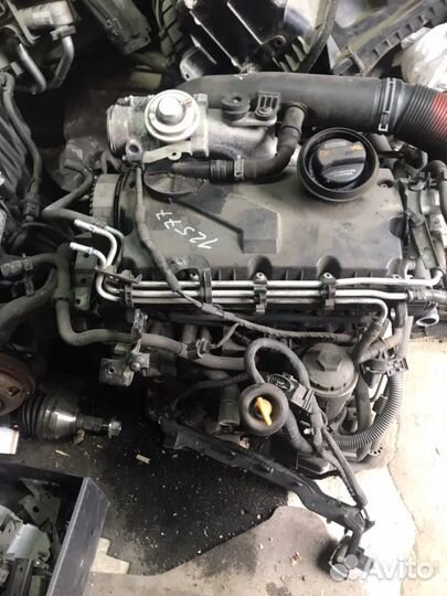 Двигатель на Фольксваген Тауран 1.9 bxea