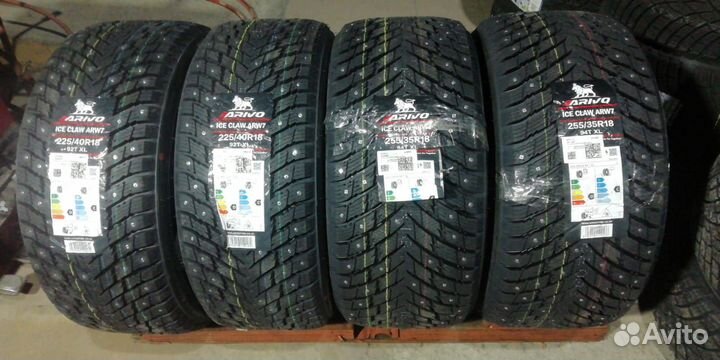 Arivo Ice Claw ARW7 225/40 R18 и 255/35 R18 100T