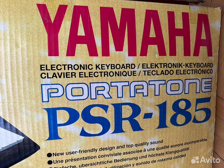 Синтезатор yamaha PSR-185 (как новый)