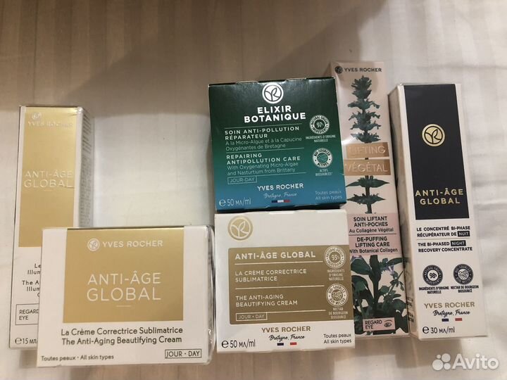 Кремы для лица ив роше, yves rocher