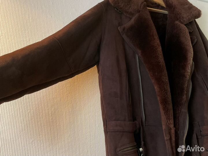 Дубленка натуральная мужская 50 52