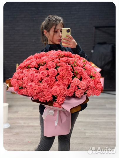 Букеты гиганты на любую сумму