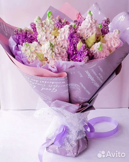 Зефирные букеты, съедобные букеты