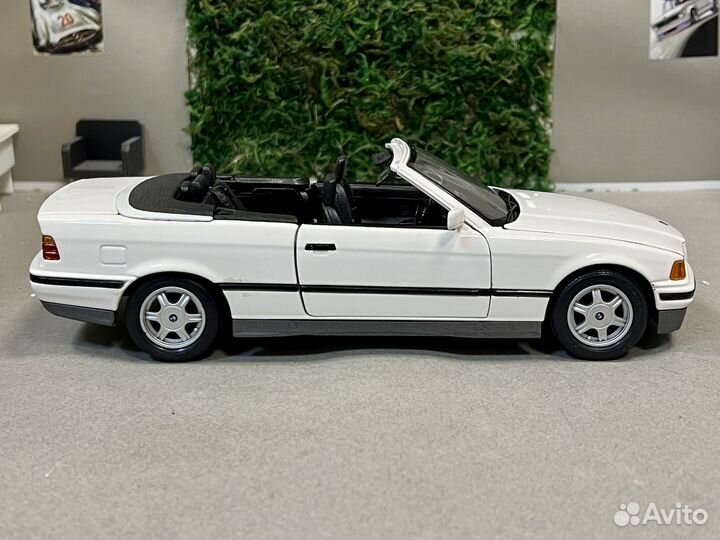 1/18 maisto bmw 325i cabrio кастом (выезж. крыша)