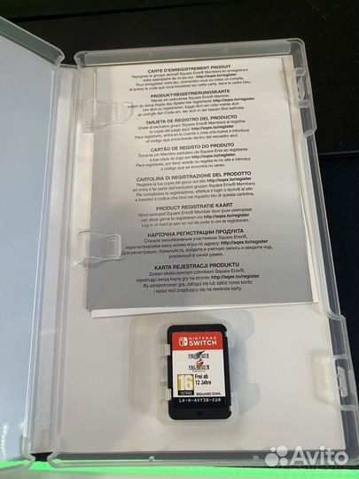 Final fantasy 7 & 8 remastered Nintendo switch