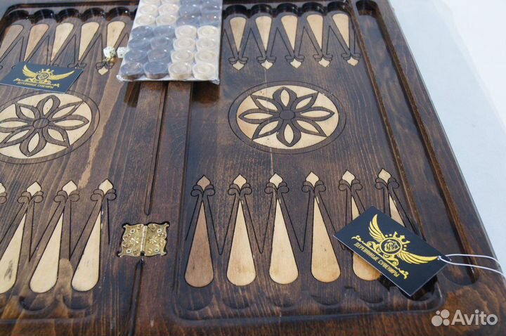 Нарды ручной работы резные