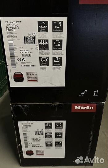 Пылесос miele blizzard CX1 cat&dog powerline skcf5