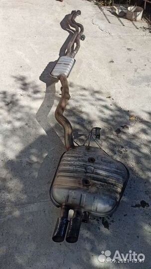 Выхлоп в сборе BMW E60