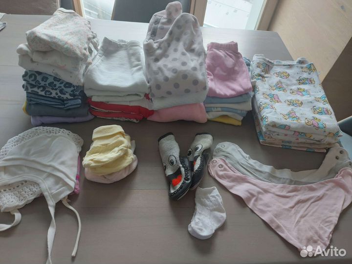 Пакет вещей для девочки 0-9м