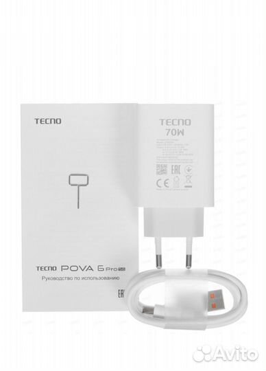 TECNO Pova 6 Pro, 12/256 ГБ