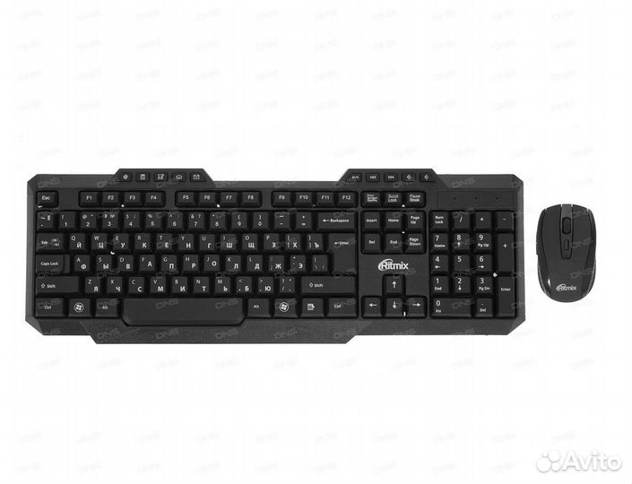 Беспроводная клавиатура и мышь Ritmix (новые)