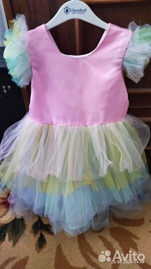 Платье Единорога для девочки