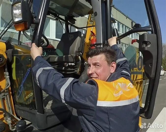 Услуги экскаватора-погрузчика jcb