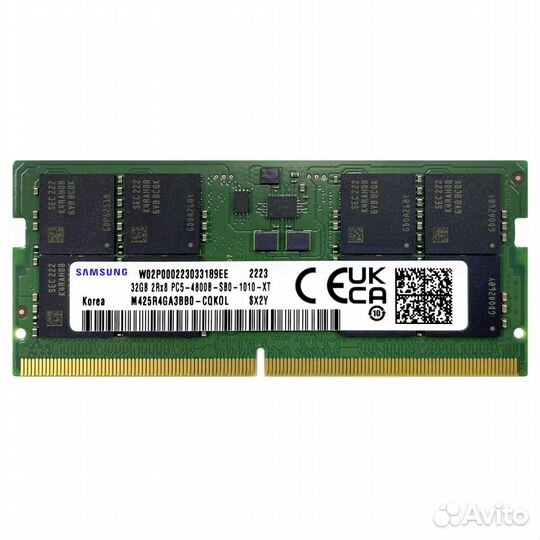 Оперативная память Samsung 32gb sodimm DDR5 OEM