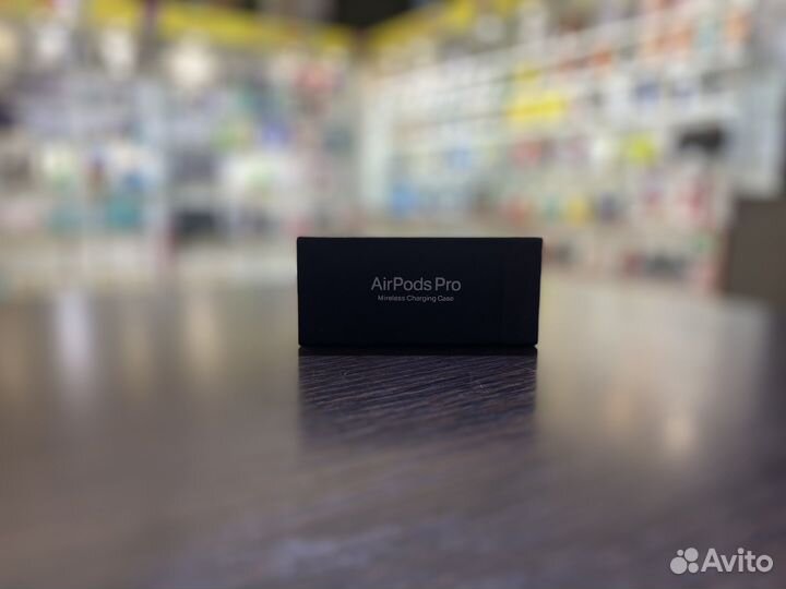 Bluetooth гарнитура AirPods Pro, 100% копия(black)