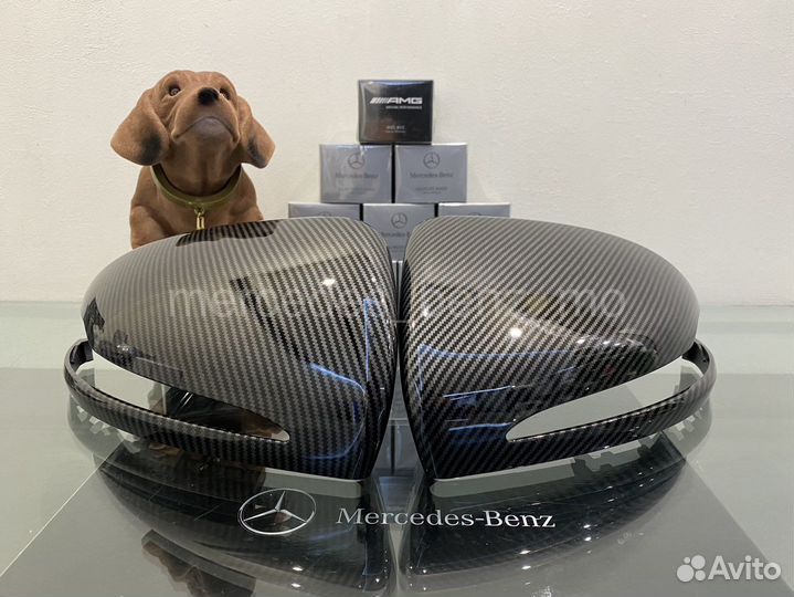 Накладки на зеркала Мерседес Бенц