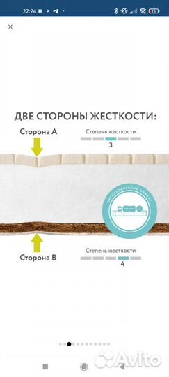 Детский матрас Plitex Ecolife 1196012