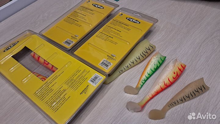 Силиконовые приманки и головки