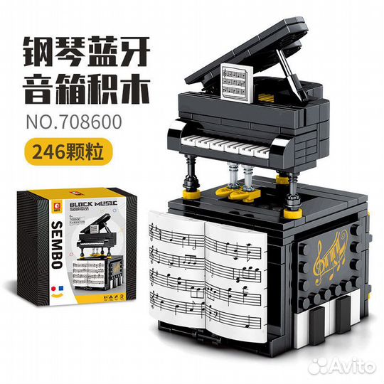 Конструктор Колонка Bluetooth Рояль 246 дет