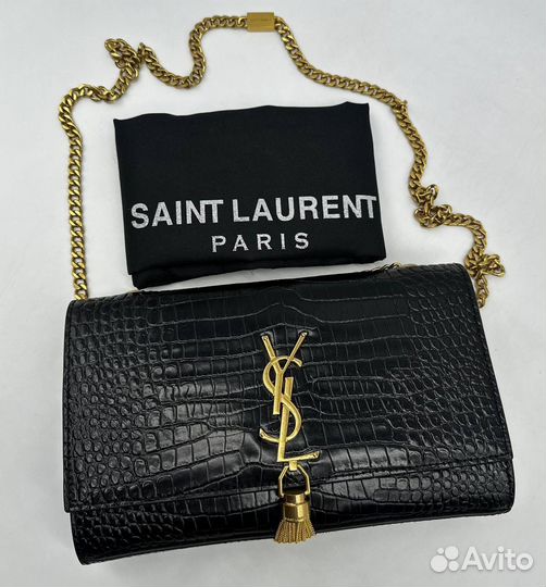 Женская сумка Saint Laurent натуральная кожа
