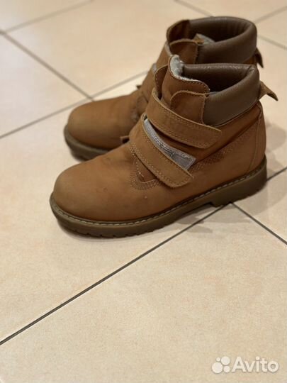 Ботинки зимние натуральная кожа 35