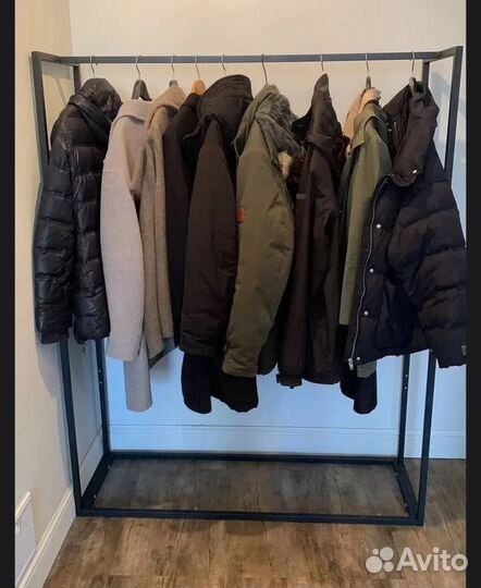 Вешалка напольная в стиле лофт