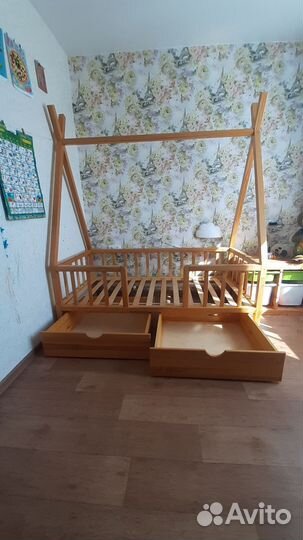 Детская кровать вигвам