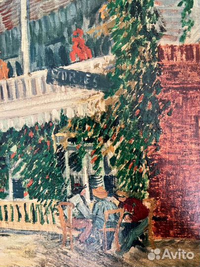 Винтажная картина масло