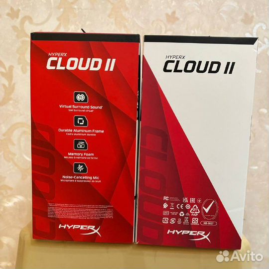 Игровые наушники HyperX Cloud II
