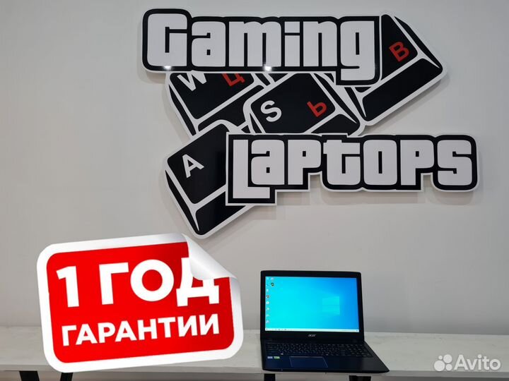 Мощный ноутбук Acer 15.6 Full HD i3-gen6/GF940MX