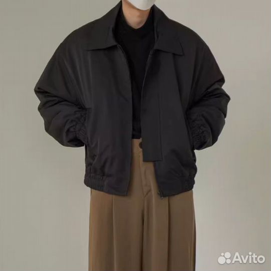 Бомбер y2k в стиле Rick Owens на лето