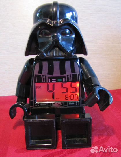 Lego Star Wars часы будильник Darth Veder